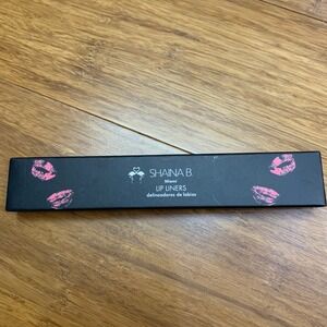 Shaina B. Miami Lip Liners Set Berry Beach Blush‎ Bay Makeup NIB